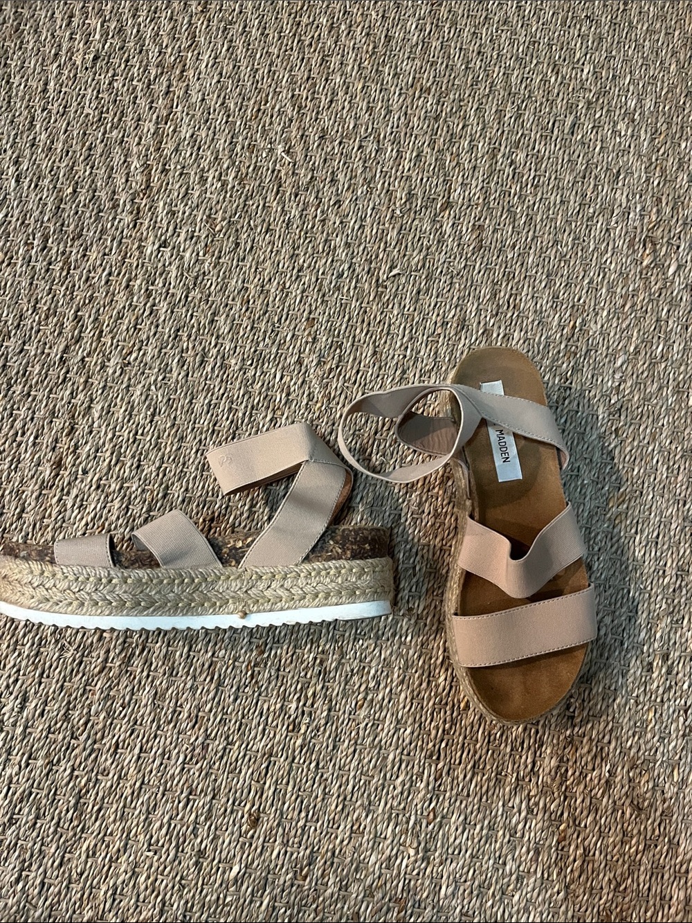 Steve Madden Tan Sandals